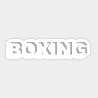 Shadow Boxing Sticker